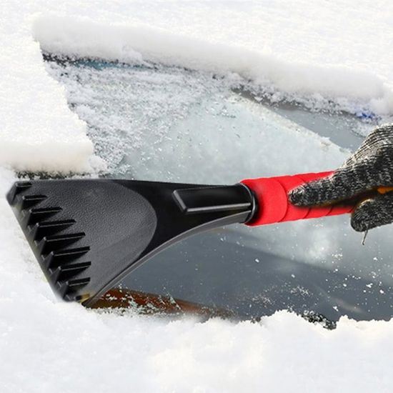 Grattoir à Glace 23 Cm Poignée Ergonomique - Dégivrage Pare-brise, Réfrigérateur, Congélateur - 12