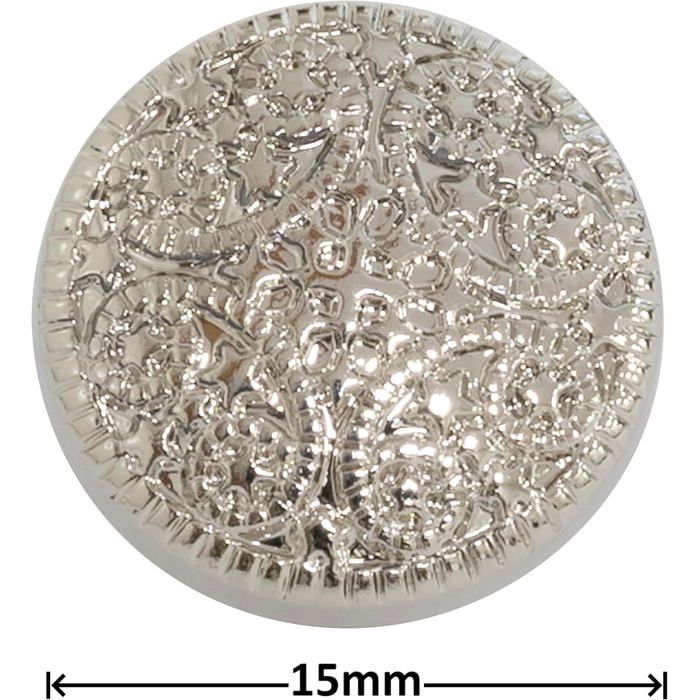 Lot De 20 Boutons Scrapbooking - Blanc 4 Trous 11 Mm - Mercerie Couture DIY