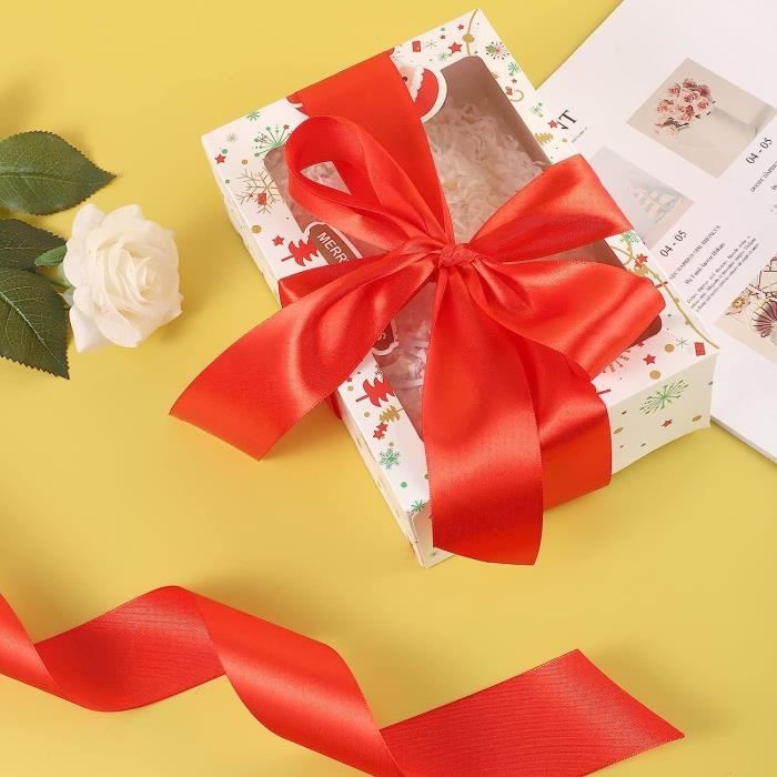 Ruban personnalisé pour emballage cadeau romantique fait à la main,  décoration de mariage, fête prénatale garçon (ruban de 22 mm, 90 m) :  : Cuisine et Maison