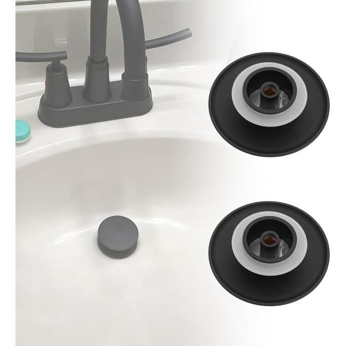 Lot De 2 Filtres De Vidange Pour évier Salle De Bain – Attrape-cheveux Pop-up