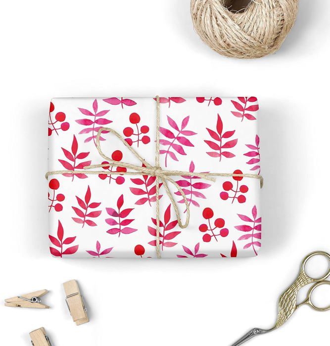 Rouleau Papier Cadeau Rouge Rayures Diagonales 62cm X 100m – Professionnel Magasins Entreprises