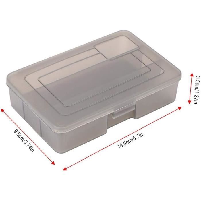Boîte à Leurres Vintage Rebel 600 – Plastique Dur 3 Plateaux – Beige