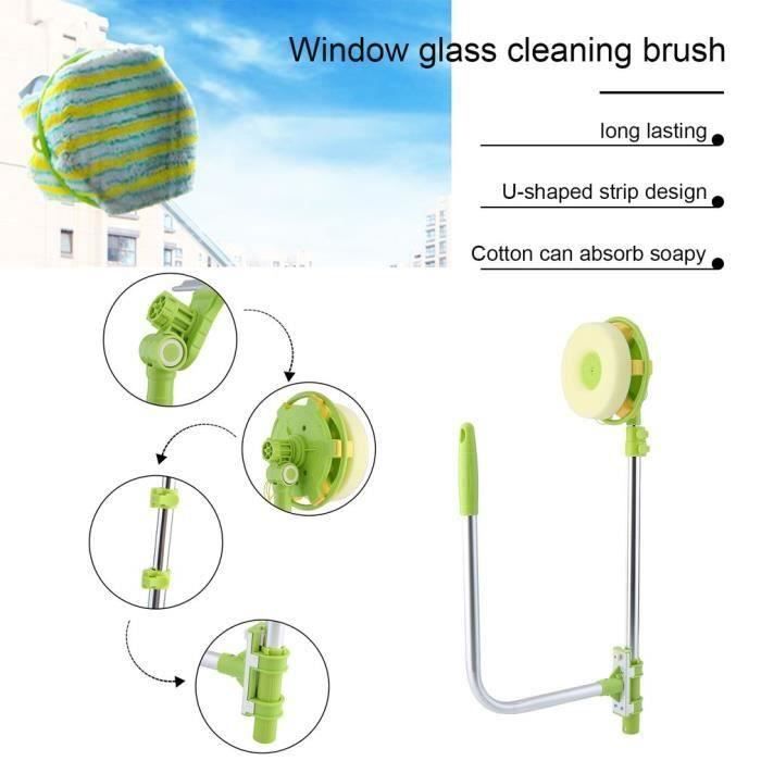 Balai brosse nettoyage spécial vitre & surface fragile - Hypronet