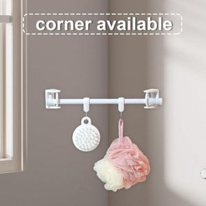 LBLFEBD Tringles à Rideaux à Bras Pivotants Robustes - Tringle Extensible Pour Fenêtres Et Portes, Bras De Draperie Pivotants Élégants