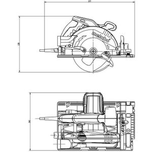 Guide De Coupe Pour Scie Circulaire Extra Long 244 Cm