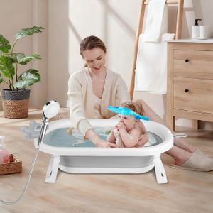 Support De Bain Pour Bébé Avec Base Antidérapante - Siège Douche Réglable