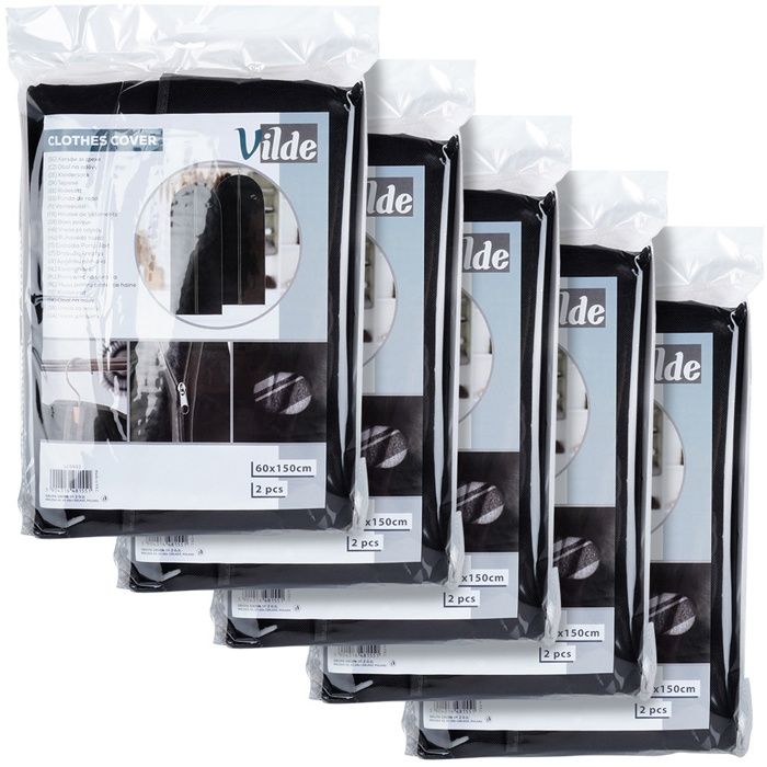 Lacor 28451 - Lot de 10 housses intérieures en PVC peau d'orange