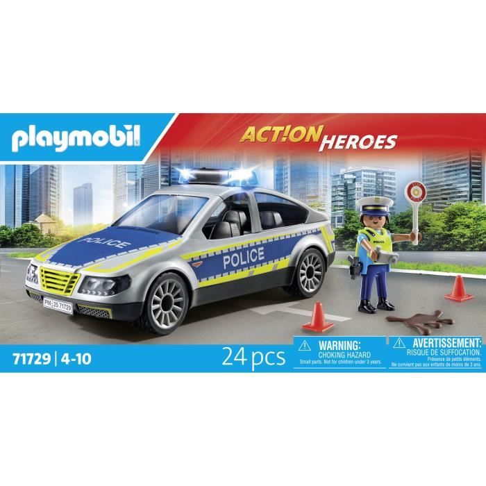 Voiture de police Playmobil - Jeux & Jouets