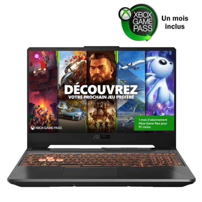 PC Portable Gamer ASUS A15-TUF506II-HN372T - 15''FHD 144Hz - AMD Ryzen R5-4600H - RAM 8 Go - GTX 1650 4Go - Stockage 256Go SSD - W10