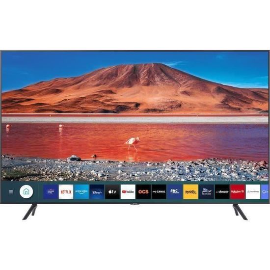 Samsung UE43TU7072U - TV LED UHD 4K 43'' (108cm) - HDR10+ - Smart TV - 2XHDMI - 1XUSB