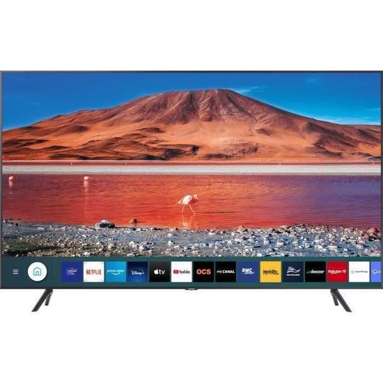 Samsung UE50TU7072U - TV LED UHD 4K 50'' (125cm) - HDR10+ - Smart TV - 2XHDMI - 1XUSB - Classe énergétique A