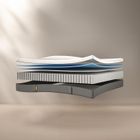 EMMA | Matelas Original II Plus 180x200 cm | Ressorts + Mousse à Mémoire de Forme | Housse Plus Respirante| Confort 5 couches 22cm