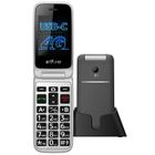 artfone G3 4G Téléphone Portable Senior Débloqué,Bouton SOS,Batterie 1300mAh,Lampe de poche 2,4" Téléphone à clapet avec caméra