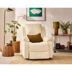 BESTMOBILIER Armand - fauteuil relax électrique en simili - Beige