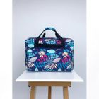 HOMYL Ménage Machine À Coudre Sac À Main Fourre-Tout pour La Plupart Des Normes Couture Machine et Crochet Crochets, À Bleu clair