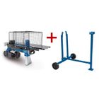 Fendeur de bûches électrique horizontal LS700UG 7T - SCHEPPACH - 2200W 52cm Ø 25 cm - avec support