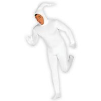 Déguisement Spermatozoïde - Costume Adulte en Polyester - Taille Unique - Blanc