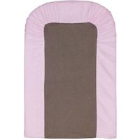 Matelas à langer déhoussable - LOOPING - Rose - Tissu éponge et PVC - 70 x 40 cm