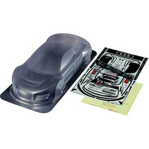 Coque Tamiya Audi R8 LMS 1/10 – Transparente, Référence 51754