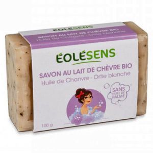 SAVON - SYNDETS Eolésens Savon au Lait de Chèvre Bio 100g