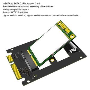 KingShark Msata SSD 480Go Internal mSATA SSD 30 * 50MM 6 GB/s Interne  Disque Dur De Bureau Portable De Haute Performance De Lecteur De Disque Dur