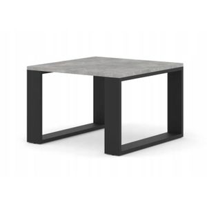 TABLE BASSE Table basse beton Luca 60x60cm - BB LOISIR - Desig