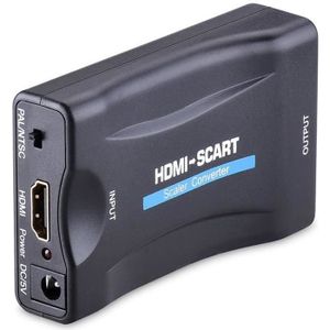 MPTECK @ Convertisseur HDMI vers péritel Adaptateur MHL HDMI vers SCART  pour SKY HD Blu Ray DVD PS3