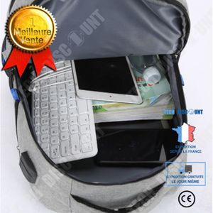 Sac à dos suisse multifonctionnel résistant à l'eau pour ordinateur  portable 17.3 pouces, sac d'école Super Durable avec Port de chargement  USB, mis à jour