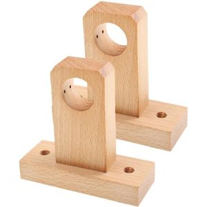 Support de tringle simple en bois flotté