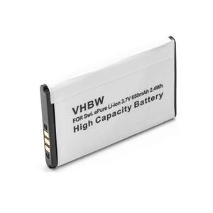 Batterie téléphone vhbw Batterie remplacement pour Swissvoice SV-29, 