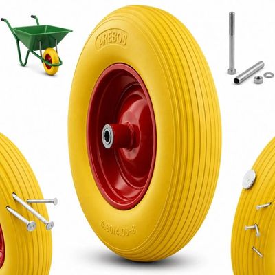 Roue de brouette anti-crevaison universelle Walsall 350mm | Roue et roulette | FR Roue de brouette anti-crevaison universelle Walsall 350mm | Roue et roulette | FR