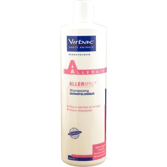 Virbac Allermyl Shampooing 500ml Cdiscount Animalerie