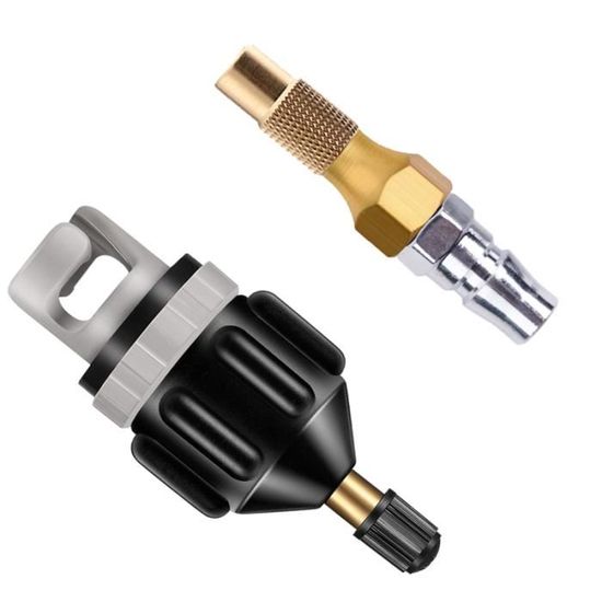 Qianli Adaptateur De Valve,Pompe à Air Adaptateur Gonflage Rapide 7.8
