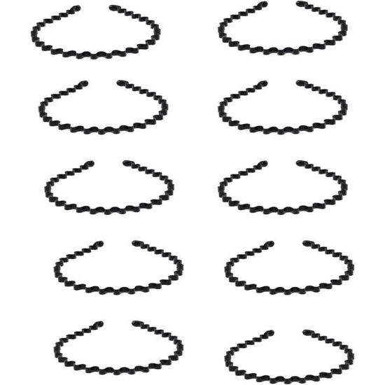 Kentop Serre-Têtes Pour Femme Fille Vintage Bandeaux Larges En Faux