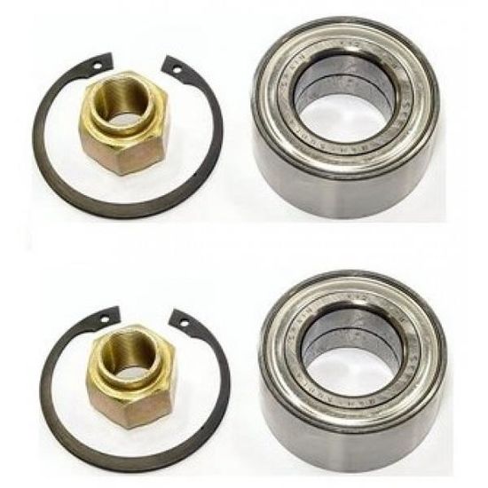 ATEC Germany - Jeu De 2 Roulements De Roue Avant - Diamètre Int. 44 Mm / Ext. 82 Mm - Compatible Citroën, Fiat, Peugeot
