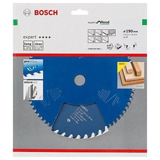 Lame De Scie Circulaire, 190 X 16 Mm, 40 Dents, Pour Bois