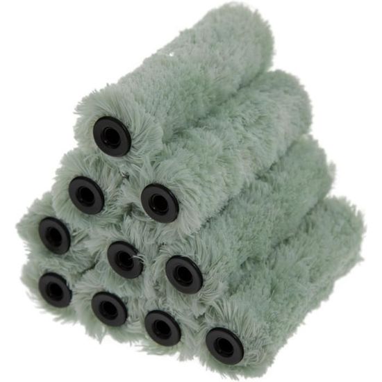 Lot De 15 Mini Rouleaux De Peinture 6 Pouces, Nap 3/8 Pouces, Polyester Serré - Neuf Pour Travaux Précis