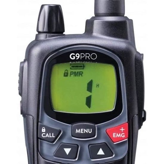 Oreillette Talkie-walkie Professionnelle 3,5 Mm - 2 Voies, Micro Intégré, Câble De 200 Cm, Bouchons Silicone Inclus