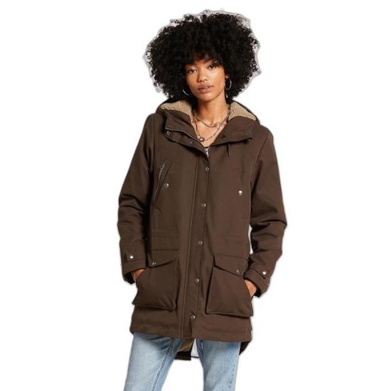 Parka femme Volcom Walk On By 5K espresso XS