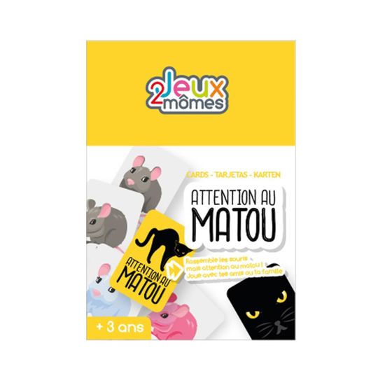 Jeu de 7 Familles Monsieur & Madame® 8cm Multicolore