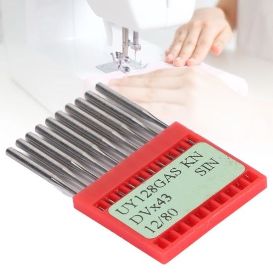 Aiguilles Machine à Coudre Organ - Lot De 10, Taille 16/100, Pour Tissus épais, Jeans, Universelles