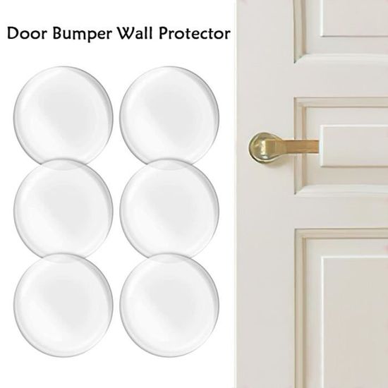 Cale porte,butoir de porte réfrigérateur auto-adhésive,butée de porte en  silicone rond,outil de protection murale,pour meuble,salon