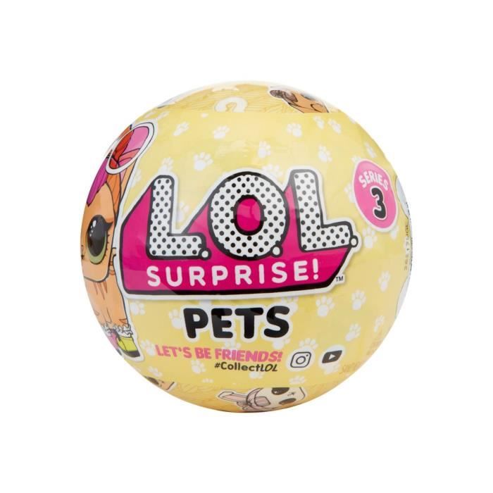 L.O.L. Surprise! Pets Series 3 Doll conception assortie