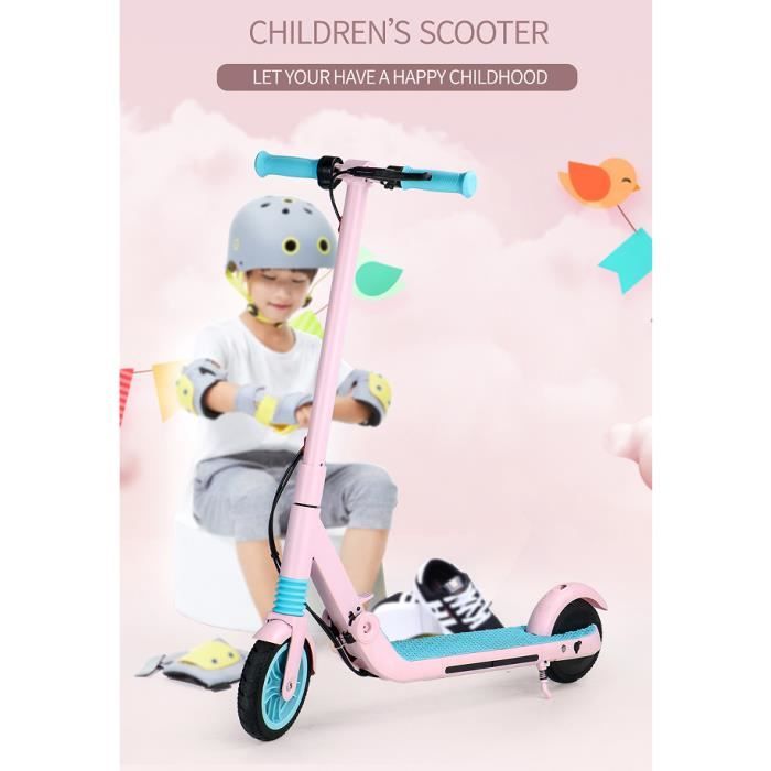 Trottinette électrique pliante pour enfants E3, vitesse maximale 14KM/H, 150W 24V/2 Ah