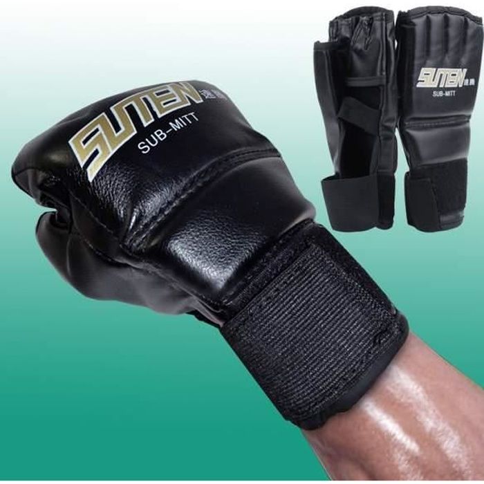 Gants de boxe Mitaines entraînement de Thai boxe MMA Muay