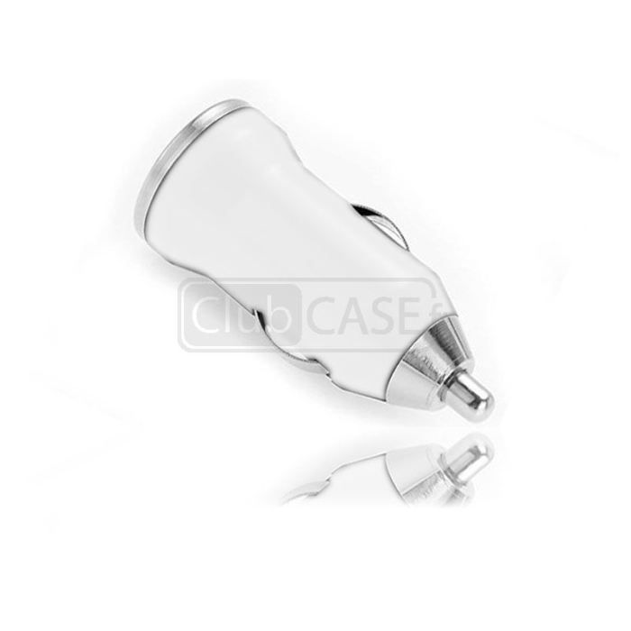 Mini chargeur voiture / Allume cigare 1A USB Blanc