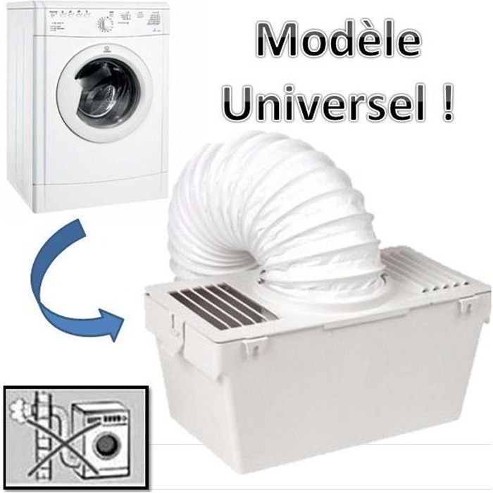 Kit condenseur seche linge universel avec tuyau…