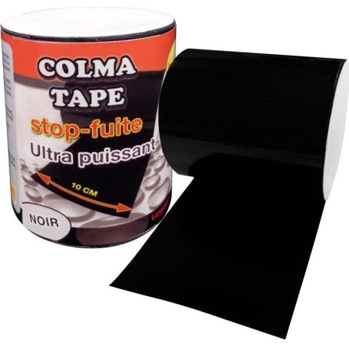 Ruban anti fuite 150 cm Colmatape 150 cm - Noir - 150 cm