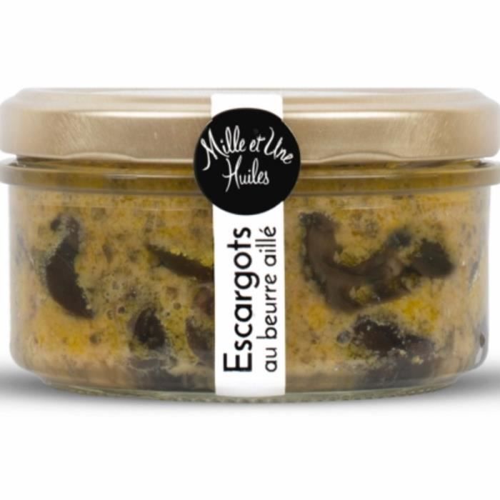 Escargots au Beurre, ail et persil, 130g