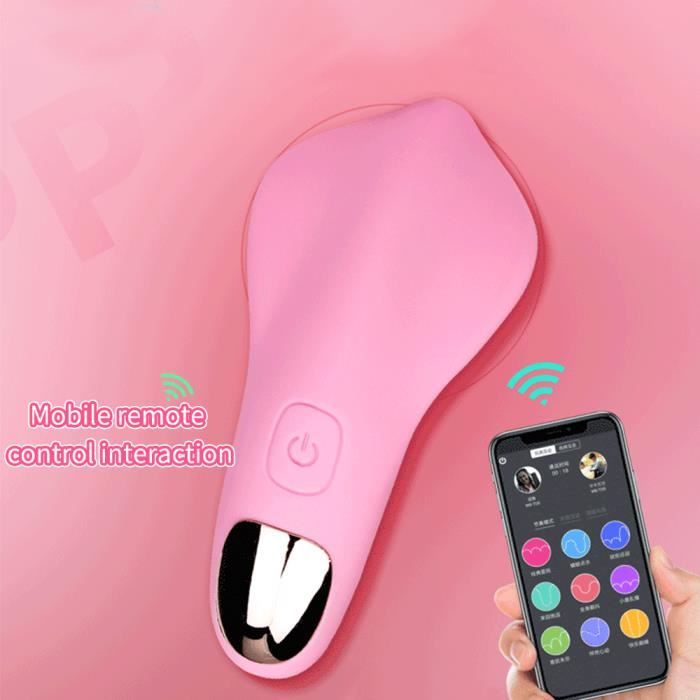 Culotte vibrante avec APP télécommande Invisible silencieux culotte vibrateur Portable stimulateur clitoridien adulte jouets#1